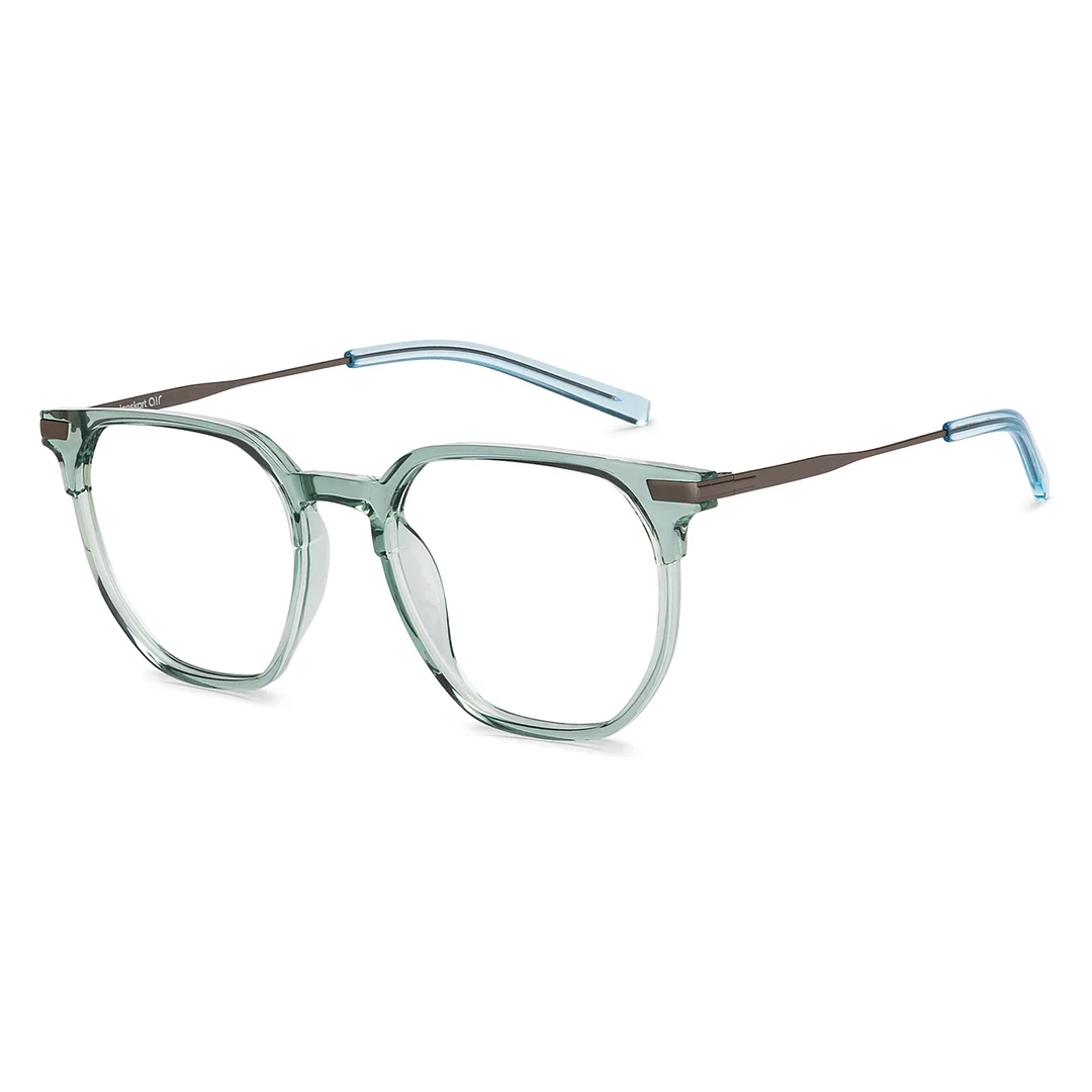 Transparent Full Rim Geometric