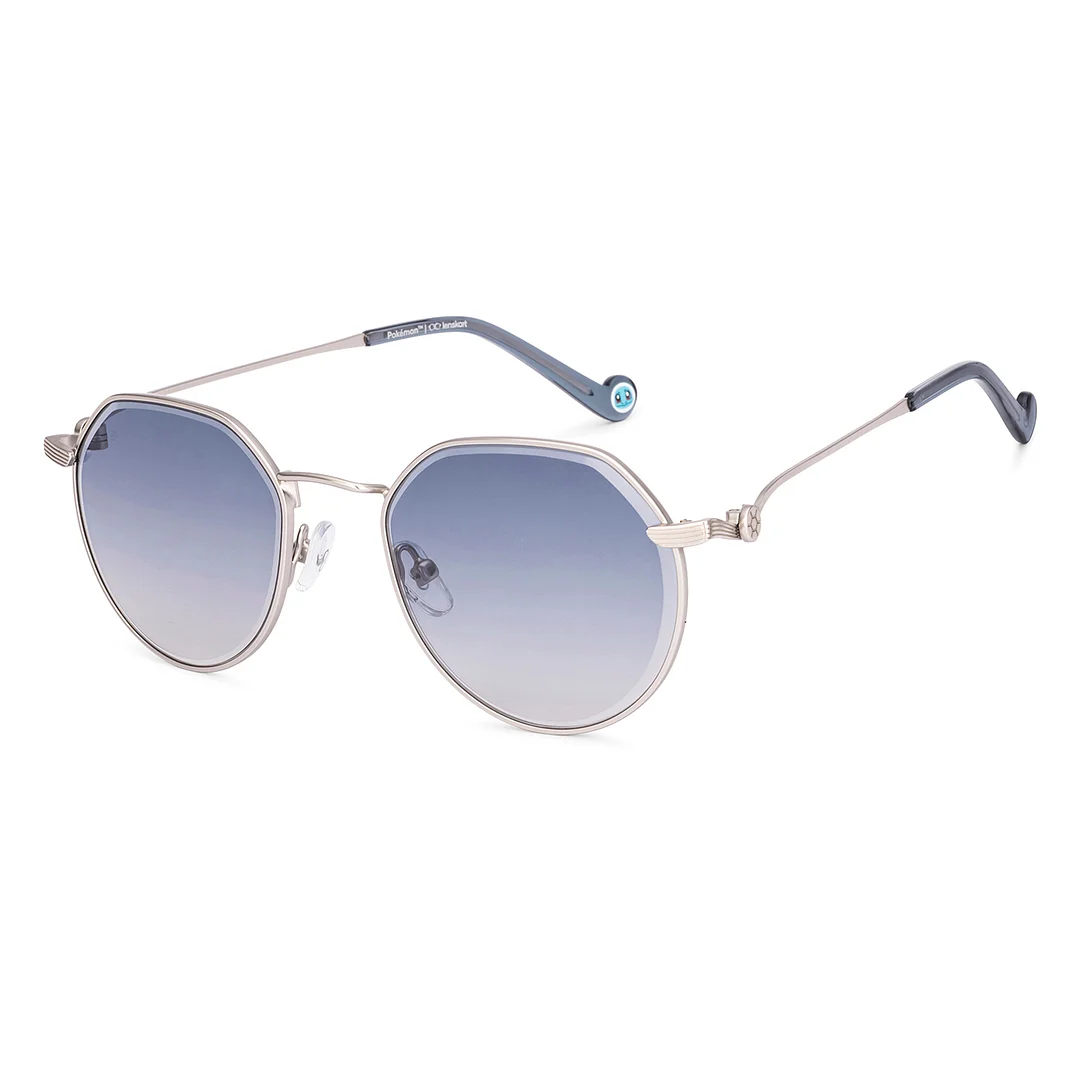 Silver Full Rim Round